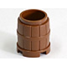 Part 2489 Brown Container, Barrel 2 x 2 x 2